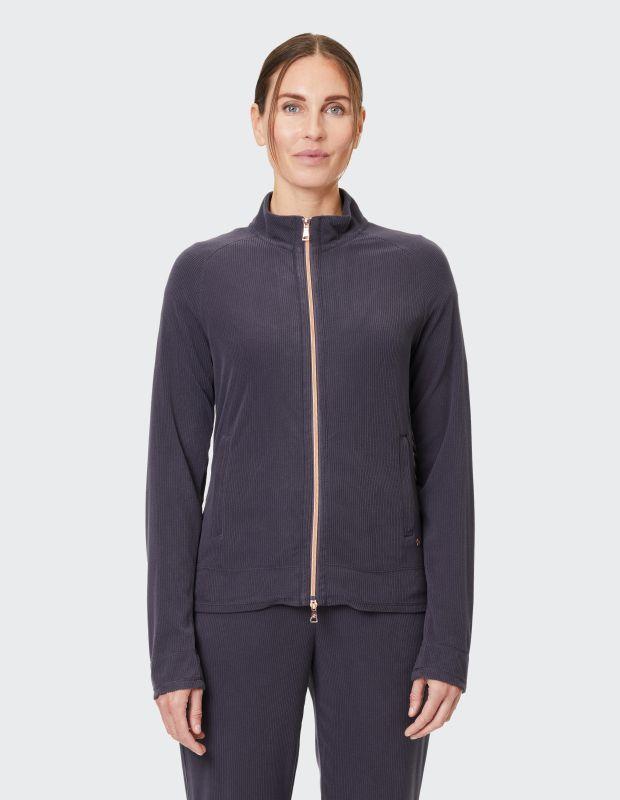 Joy Sportswear Fleecejacke JOSY Feminine Fleecejacke aus Rippfleece Kostenlose Rückgabe