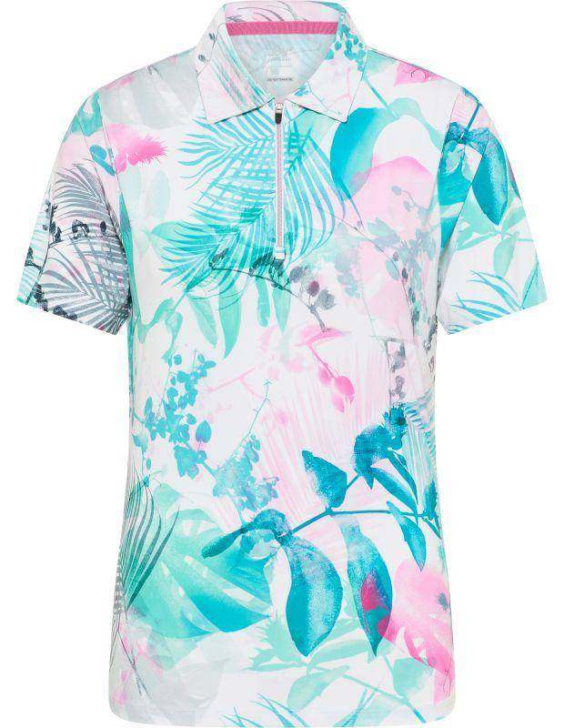 Joy Sportswear Poloshirt EDDA Sportives Poloshirt mit tropischem Druckmotiv Online Shopping
