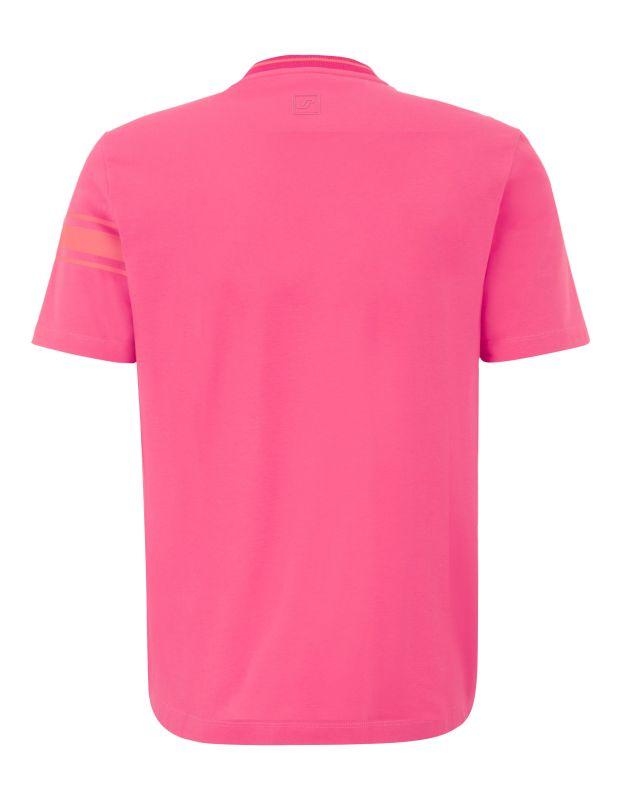 Joy Sportswear T-SHIRT JERSEY G-Style T-Shirt mit Streifen- und Label Print Exklusive Angebote