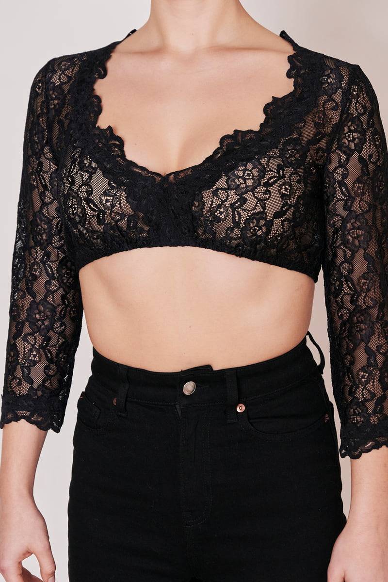 Krüger Madl Dirndlbluse Cassandra 3/4-Arm Exklusive Angebote
