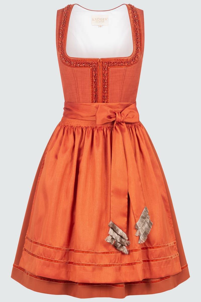 Krüger Madl Dirndl Narandja (60cm) Saisonschlussverkauf