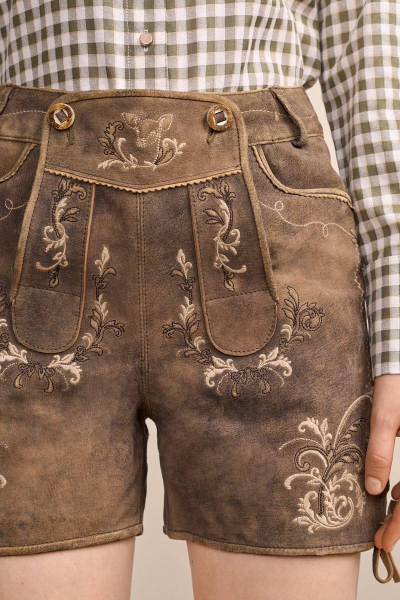 Krüger Madl Lederhose Nyla Flash Sale