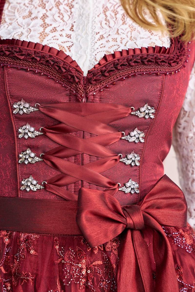 Krüger Madl Dirndl Olive (60cm) Nur noch ein Tag übrig