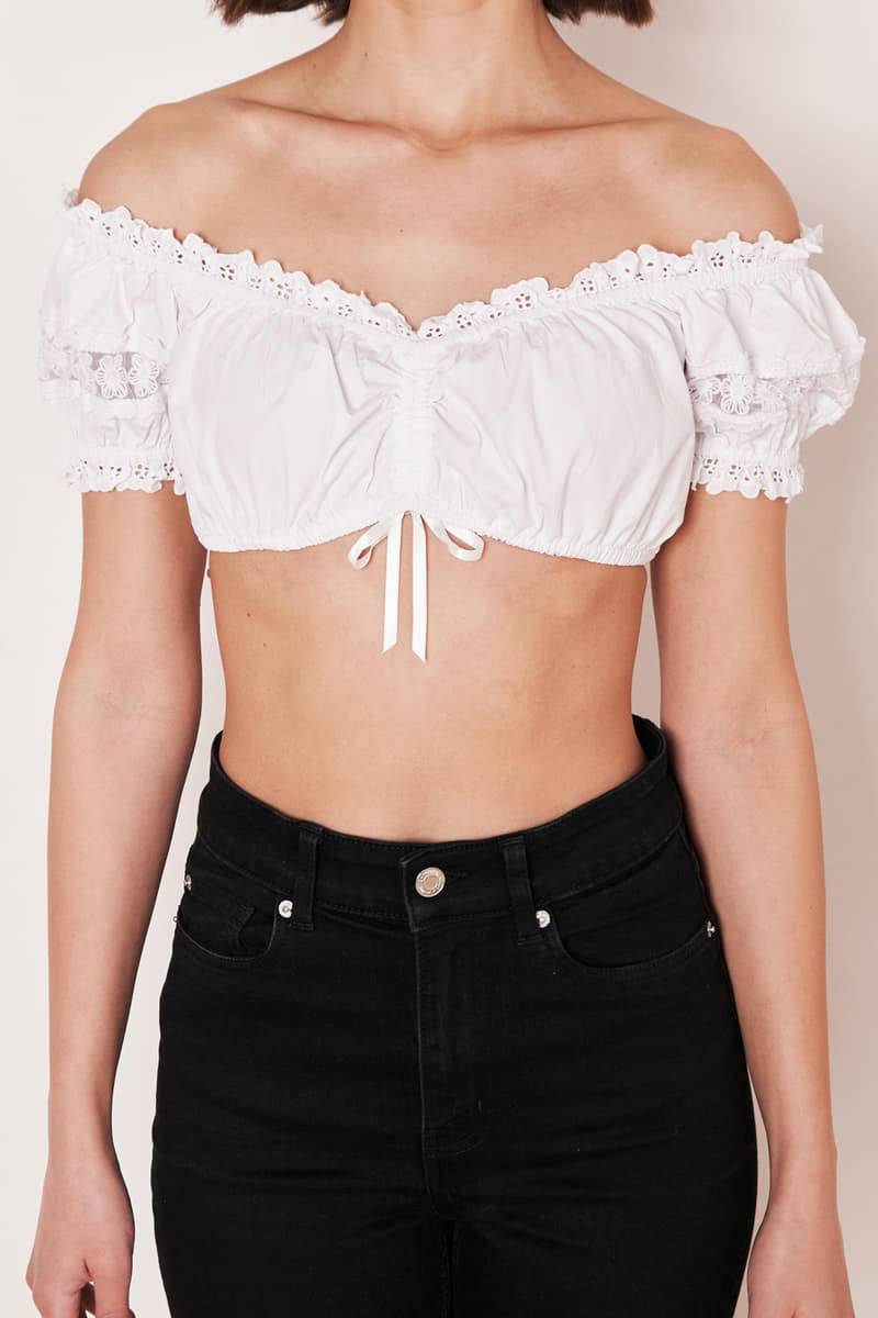 Krüger Madl Dirndlbluse Schneeblume Bis zu 55% Rabatt