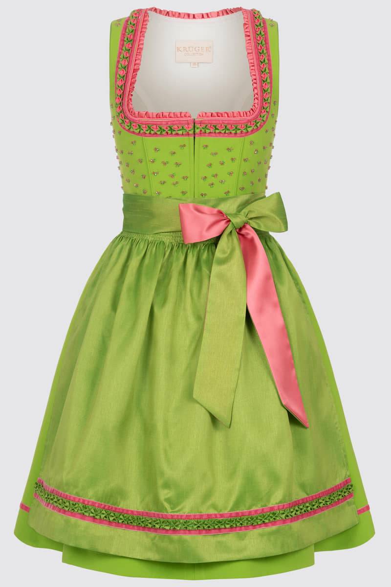 Krüger Madl Dirndl Life is a Lime (60cm) Saisonschlussverkauf