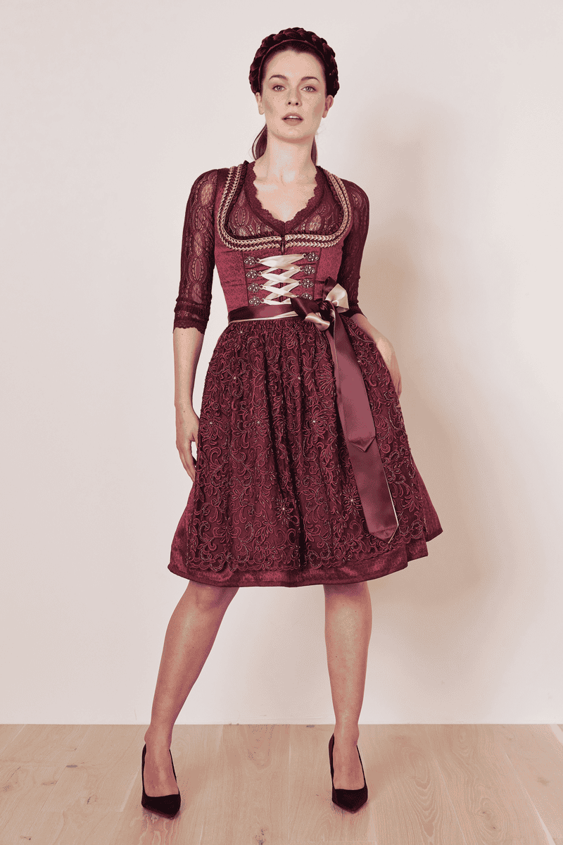 Krüger Madl Dirndl Flamenda (60cm) Kostenloser Versand international