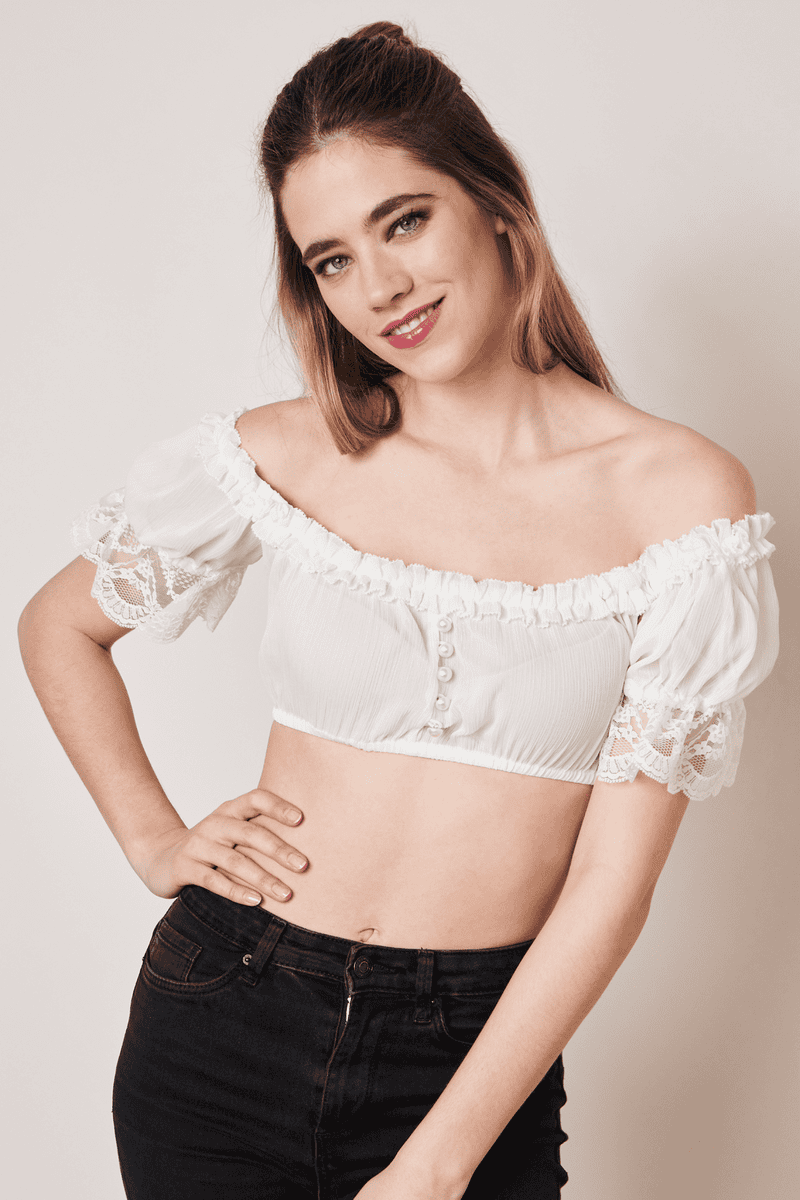 Krüger Madl Dirndlbluse Soula Begrenztes Angebot