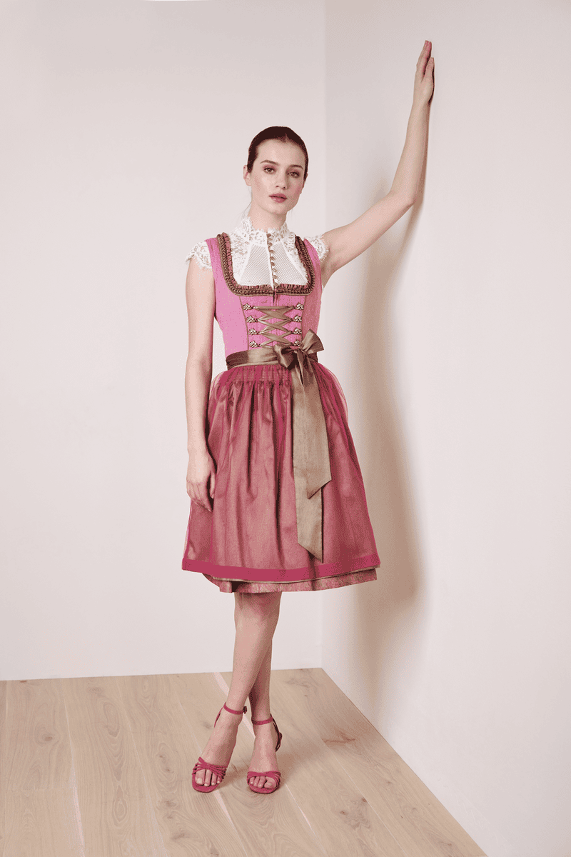 Krüger Madl Dirndl Fuchsia (60cm) Super Rabatt
