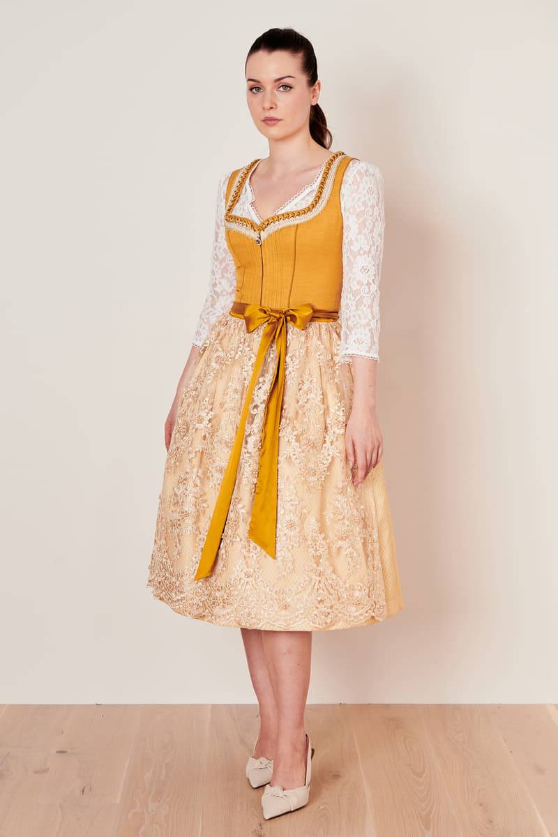 Krüger Madl Dirndl Dianora (70cm) Vierteljährliche Förderung