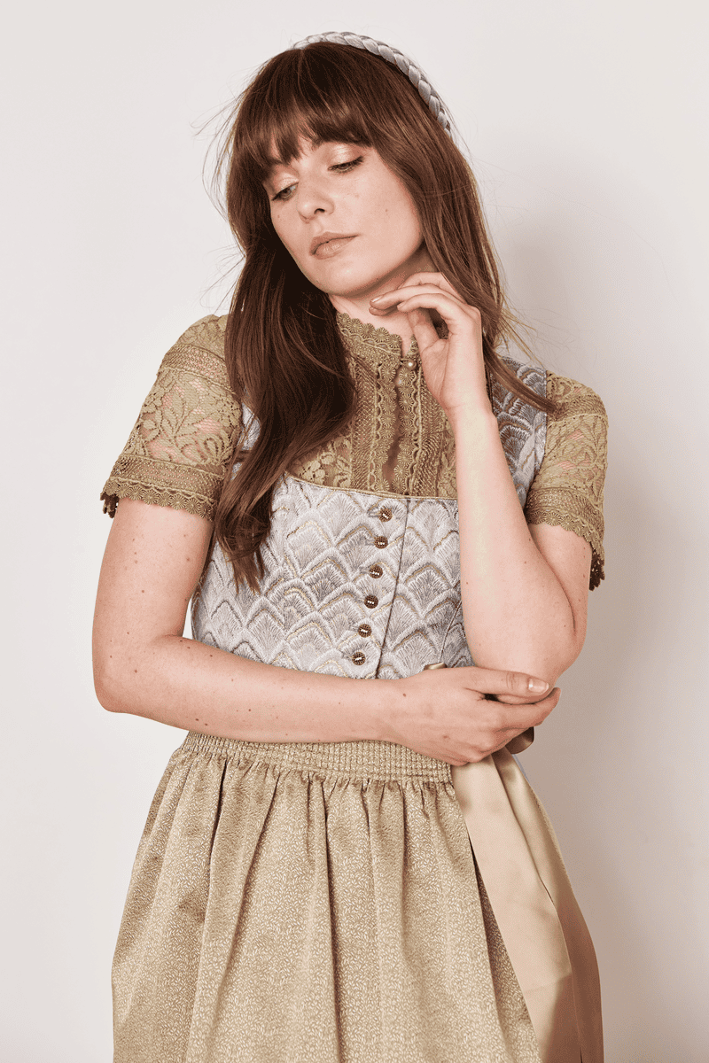 Krüger Madl Dirndl Carsta (70cm) Kostenloser Versand international