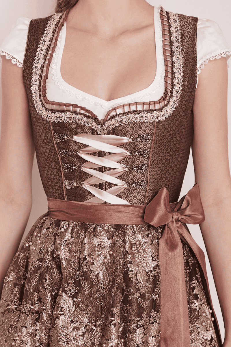 Krüger Madl Dirndl Melena (60cm) 50% Rabatt mit kostenlosem Versand