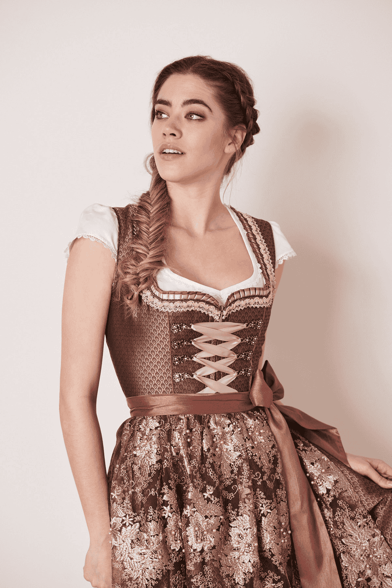Krüger Madl Dirndl Melena (60cm) 50% Rabatt mit kostenlosem Versand