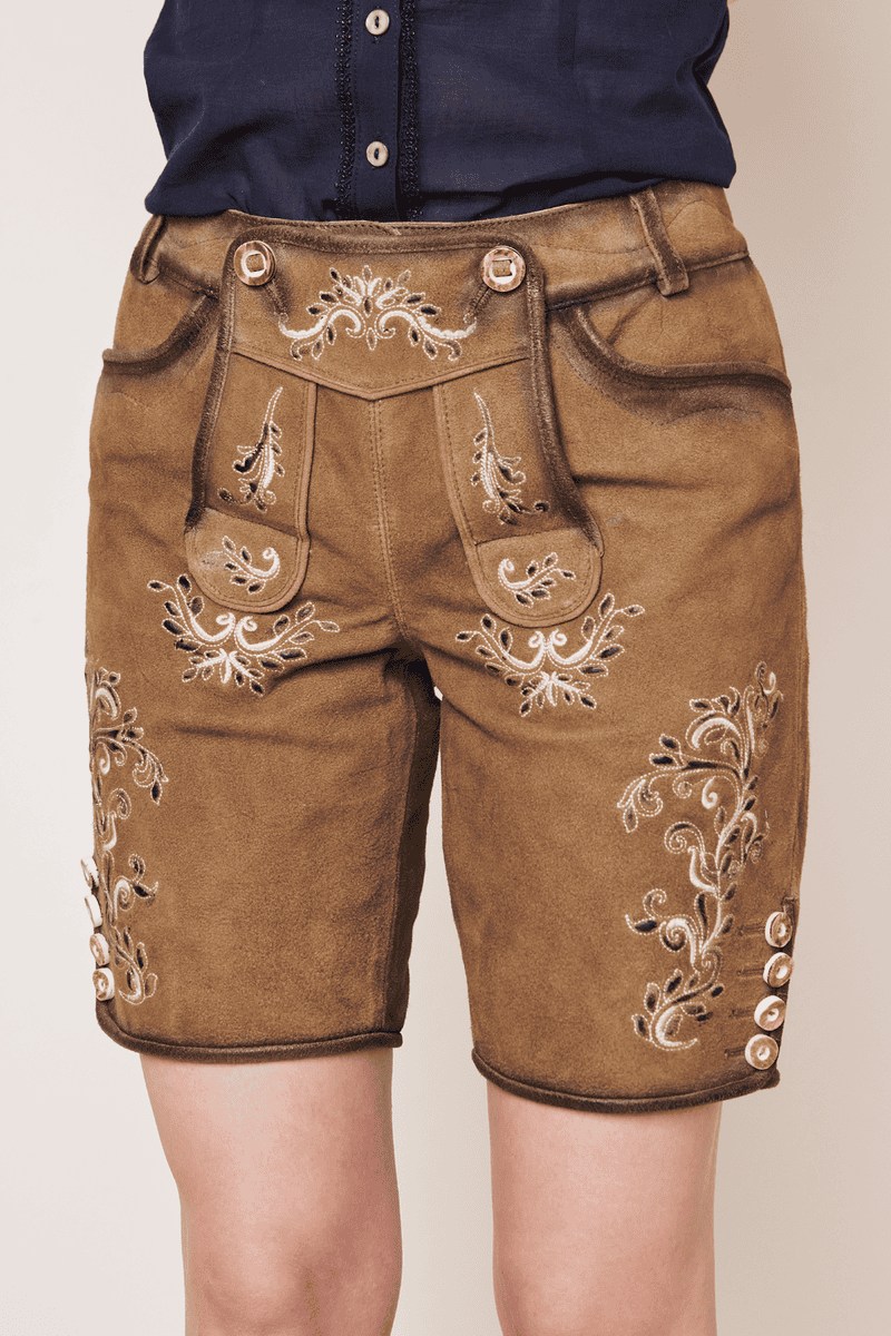 Krüger Madl Lederhose Hedi Fabrik Onlineshop