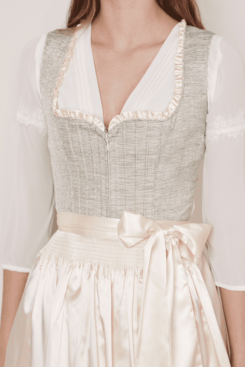 Krüger Madl Dirndl Oyster (60cm) Rabatt