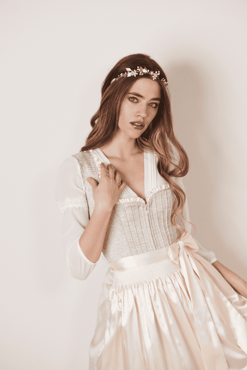 Krüger Madl Dirndl Oyster (60cm) Rabatt
