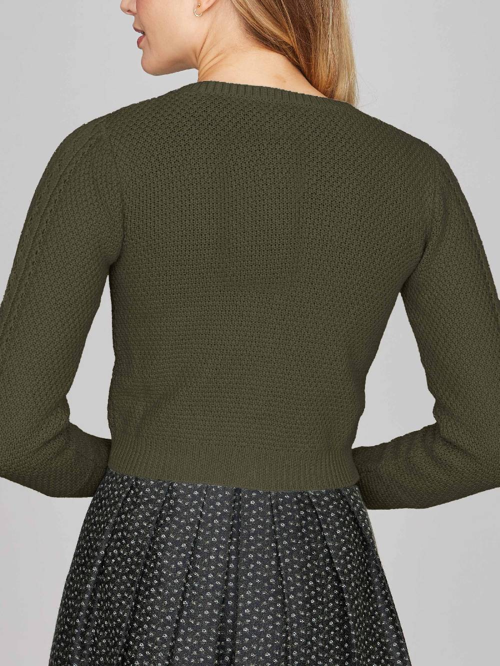Limberry Olivgrüne Strickjacke - EVI Black Friday Preise