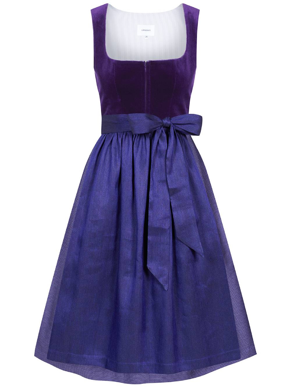Limberry Lila-farbenes Dirndl mit Samt-Mieder - SOFIA PURPLE VELVET Blitzverkäufe