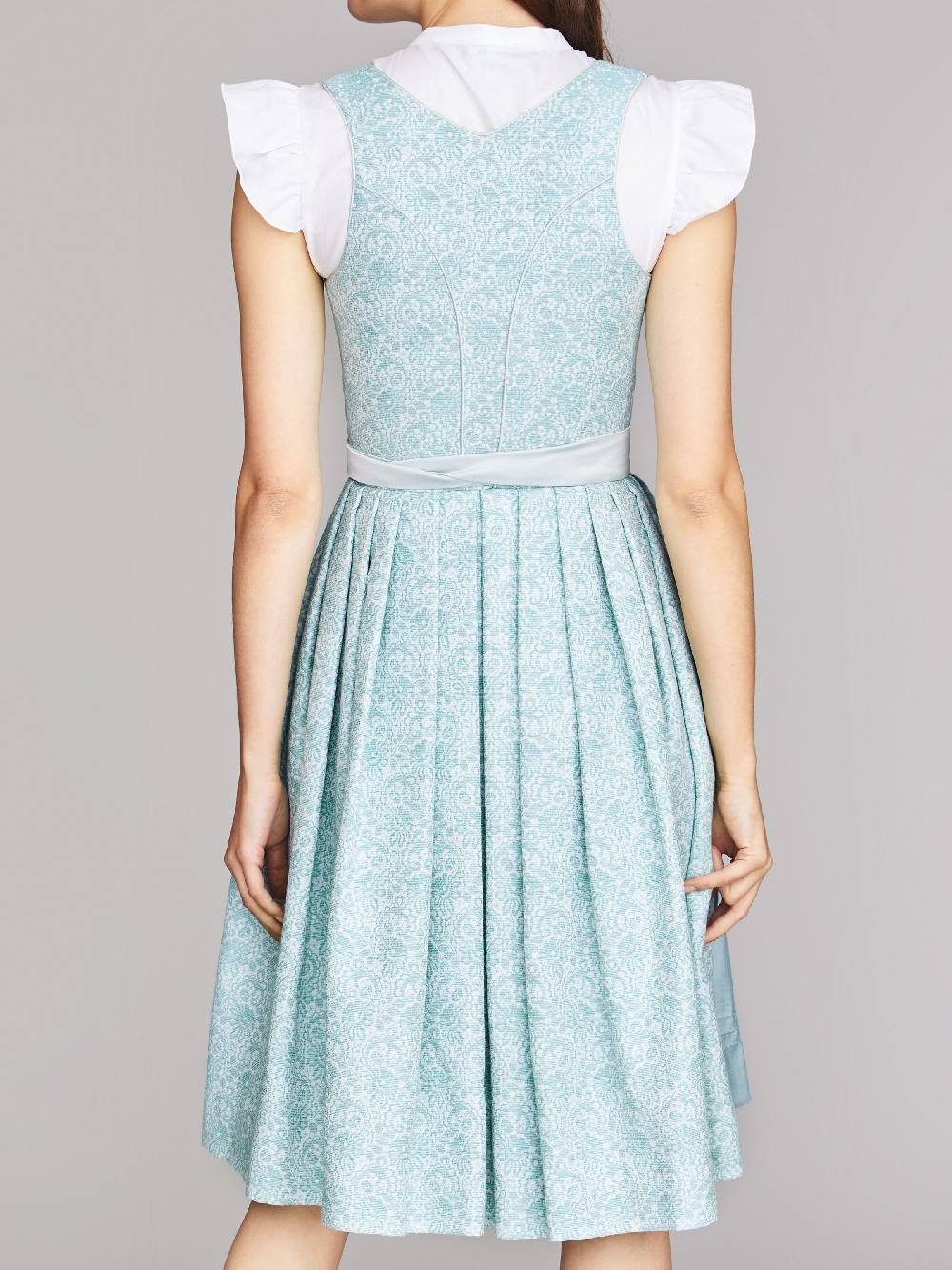 Limberry Türkis-farbenes Dirndl mit Blumenmuster - FIONA TÜRKIS Cyber Monday