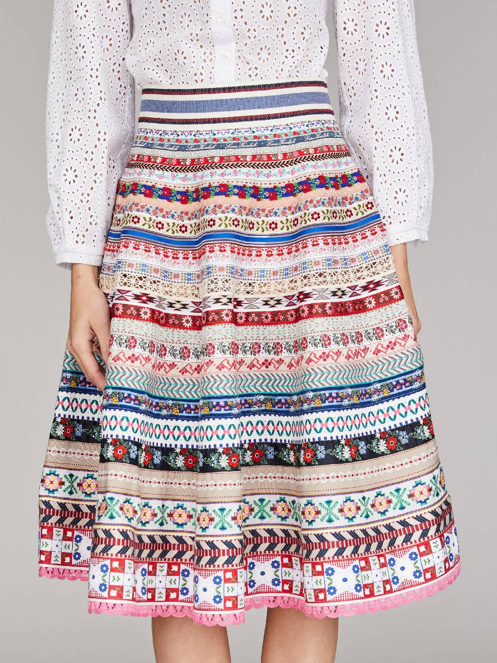 Limberry Verspielter Bänderrock - RIBBON SKIRT MEMORY LANE Kostenloser Versand international