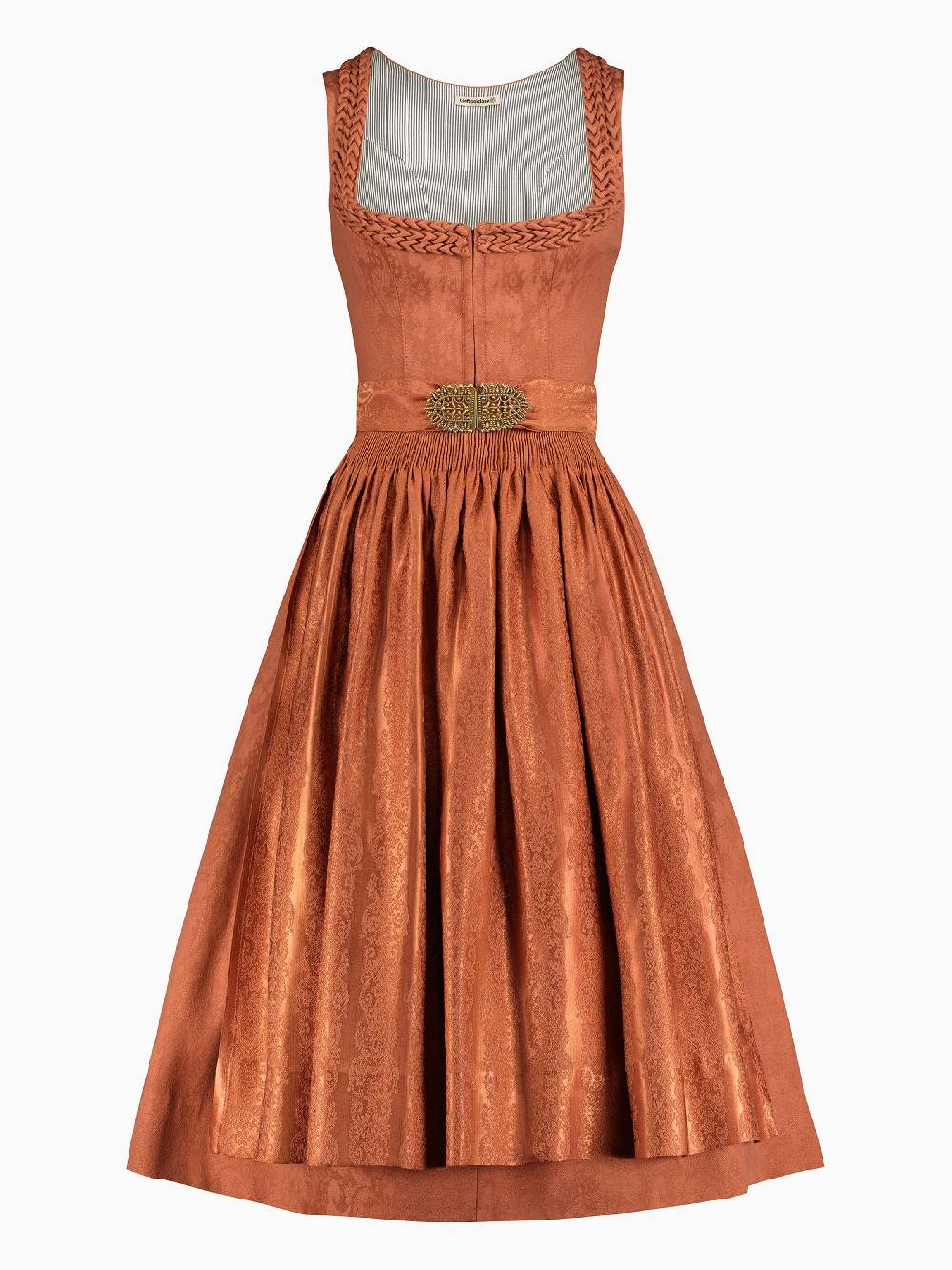 Limberry Rostbraunes Stretch-Dirndl - VRENI ROSTBRAUN Outlet