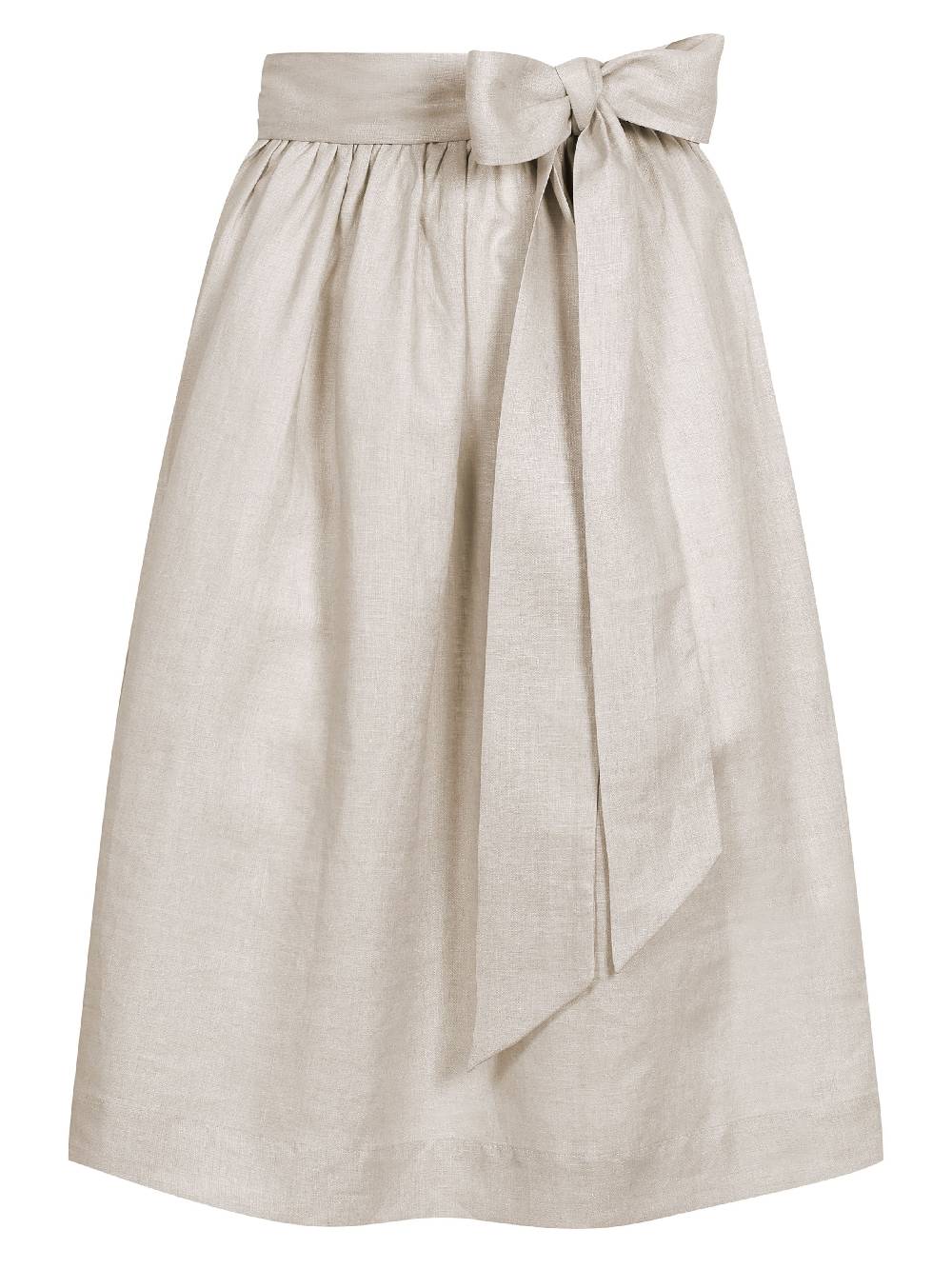 Limberry Beige Dirndlschürze aus Leinen - PAULA Günstiger Verkauf