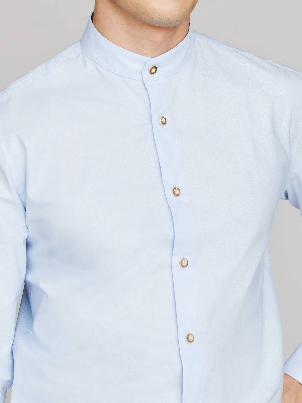 Limberry Blaues Trachtenhemd - ANTON BLAU Fabrik Onlineshop
