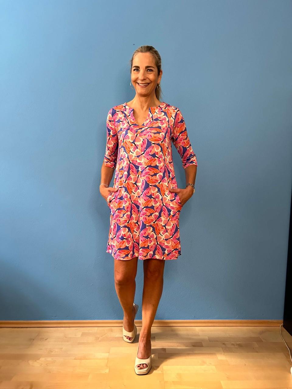 Marivie Happy swearly fuchsia Dress Preisnachlass