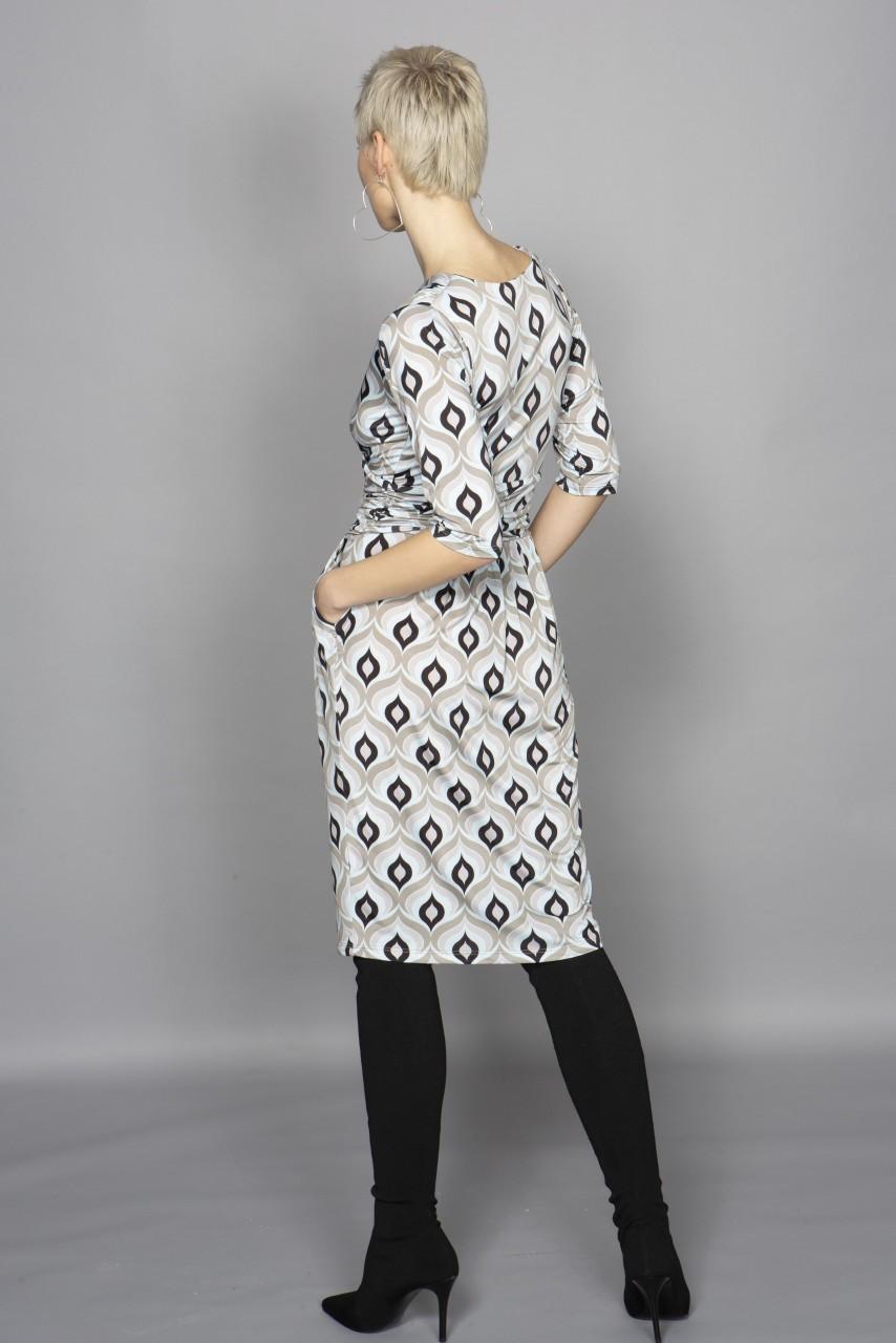 Marivie Boss, I need more money peacock feather rosé Dress Osterangebot