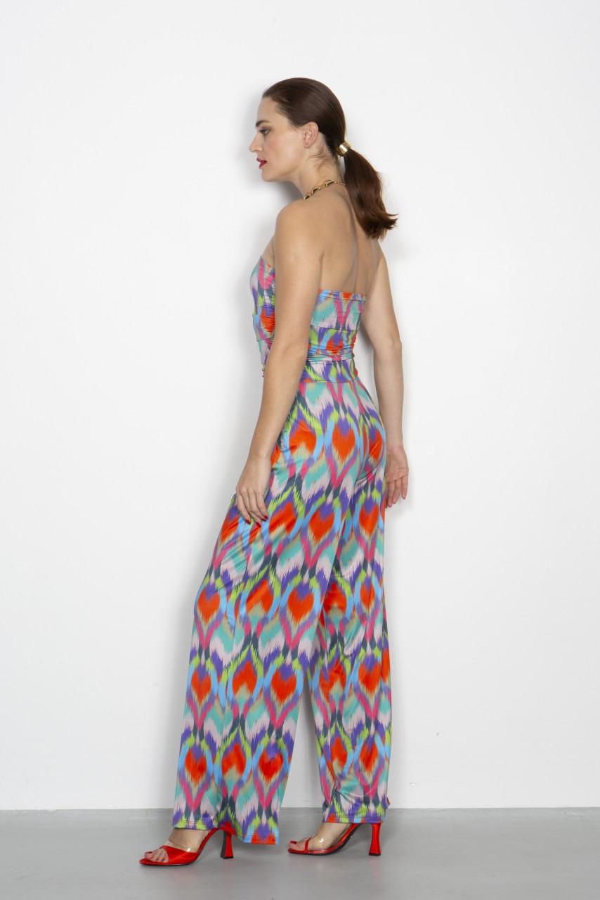 Marivie Jump Hot ikath heart orange Dress Jubiläumsangebot