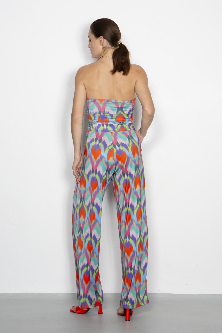 Marivie Jump Hot ikath heart orange Dress Jubiläumsangebot