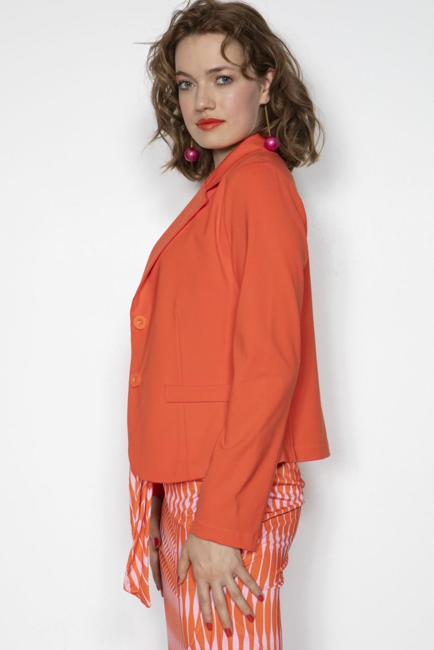 Marivie Blazer short orange Blazer Räumungsverkauf