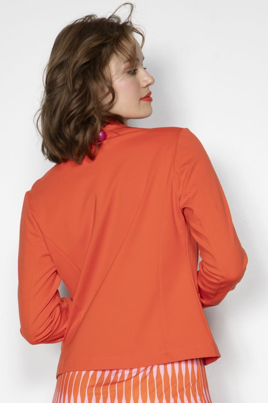 Marivie Blazer short orange Blazer Räumungsverkauf