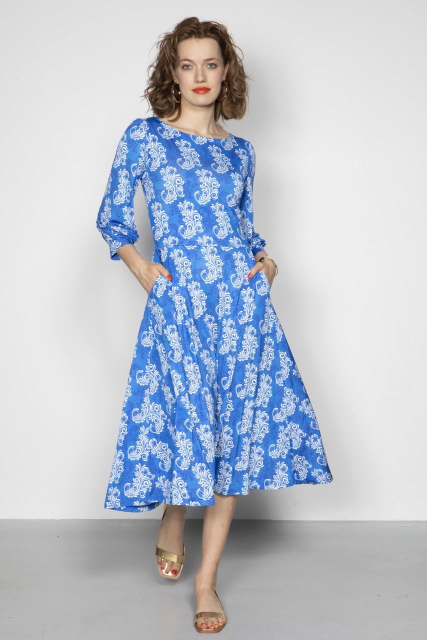 Marivie Pretty ornamental white Dress Discount Store für neue Produkte