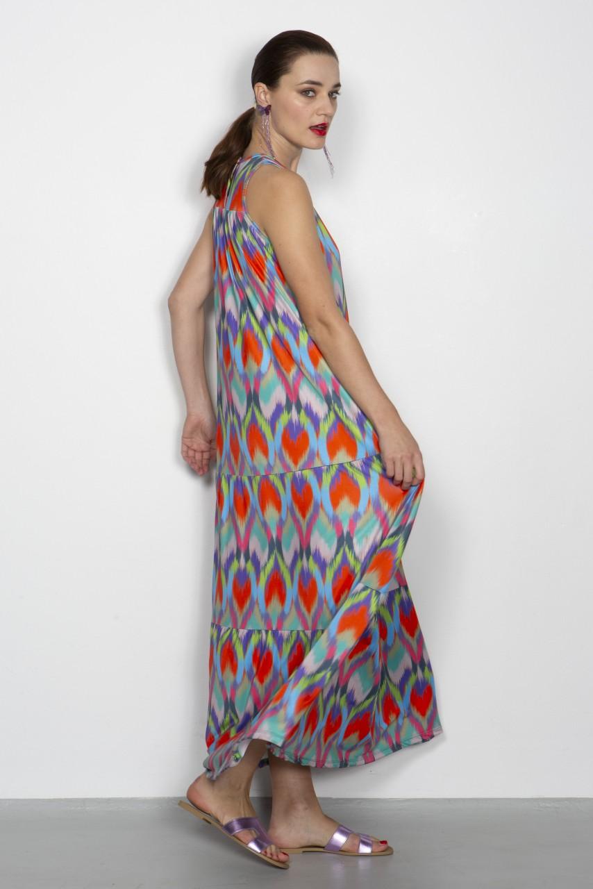 Marivie Darling ikath heart orange Dress Begrenzt auf 3 Tage