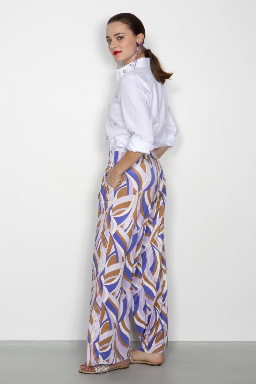 Marivie Easy going swearly lilac Hose Fabrikverkauf