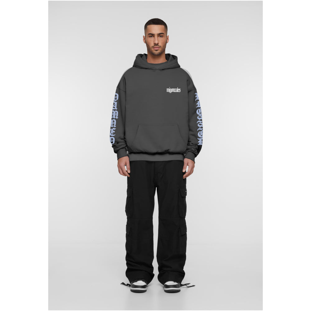MJ Gonzales Heavy Oversized Hoody – Damned or Blessed Begrenztes Angebot