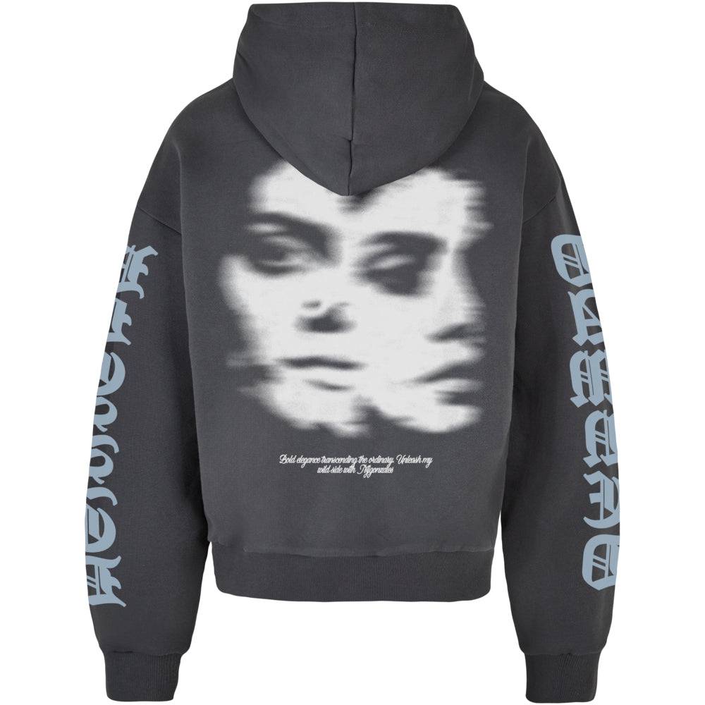 MJ Gonzales Heavy Oversized Hoody – Damned or Blessed Begrenztes Angebot