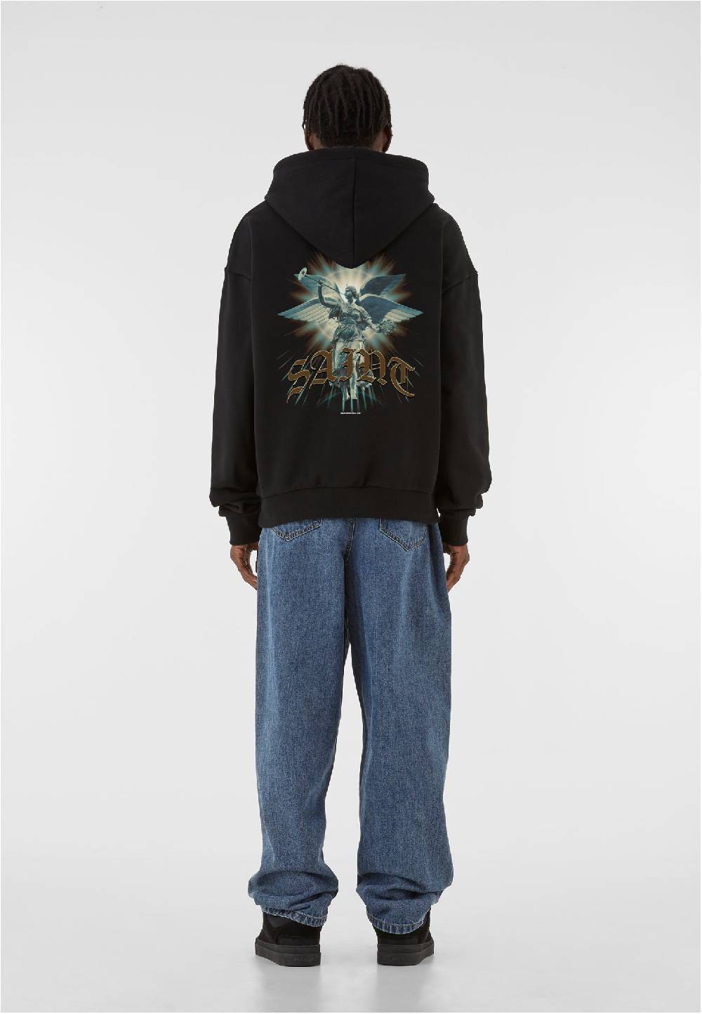 MJ Gonzales SAINT V.1 x MJG HEAVY OVERSIZED HOODY Black Friday