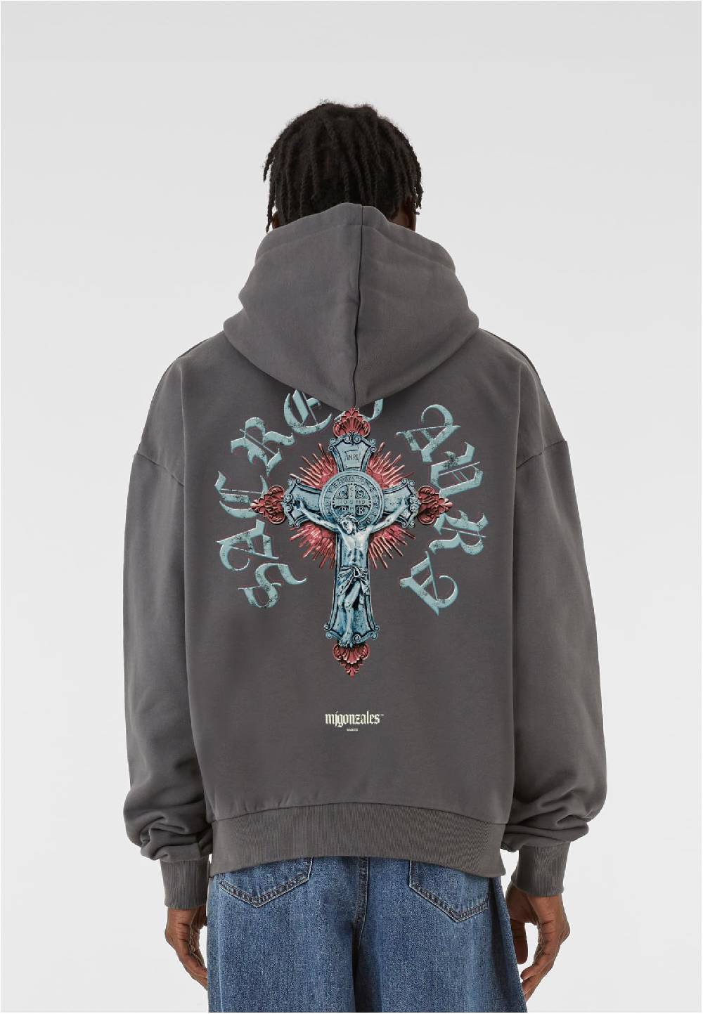 MJ Gonzales CROSS x MJG HEAVY OVERSIZED HOODY Osterangebot