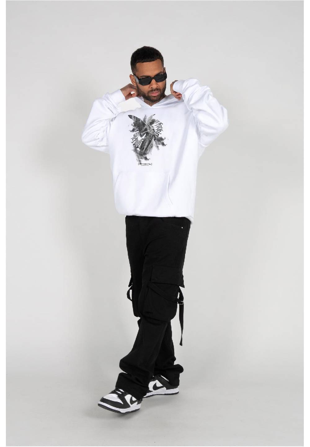 MJ Gonzales ANGEL 3.0 x Heavy Hoody Oversized Essentials V.4 Riesige Ersparnisse