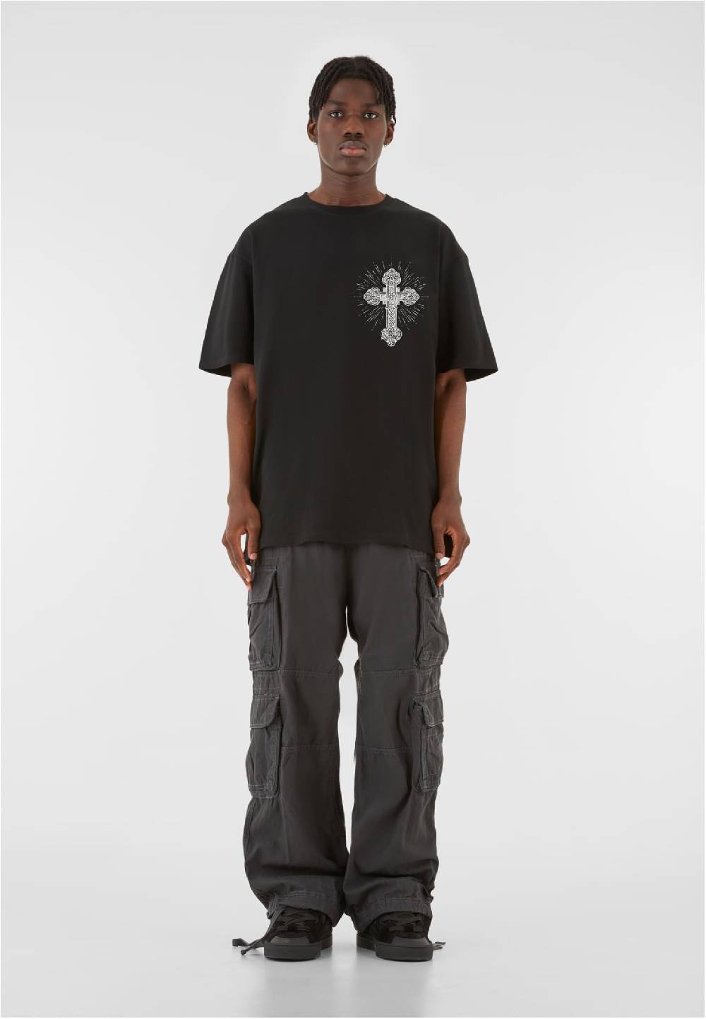 MJ Gonzales Heavy Oversized Tee Grace of God Nur noch ein Tag übrig