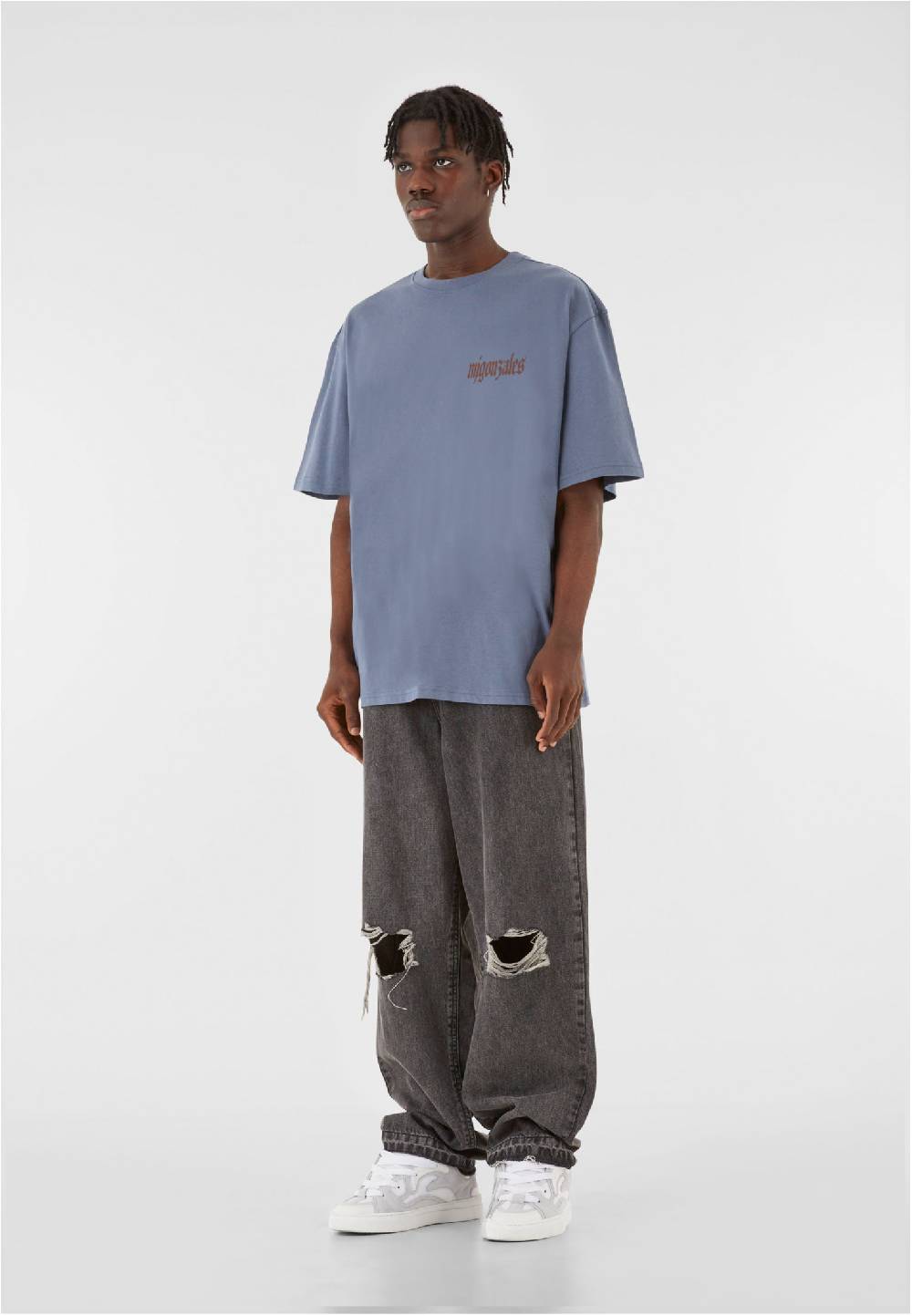 MJ Gonzales Heavy Oversized Tee Art is Revolution Super Rabatt