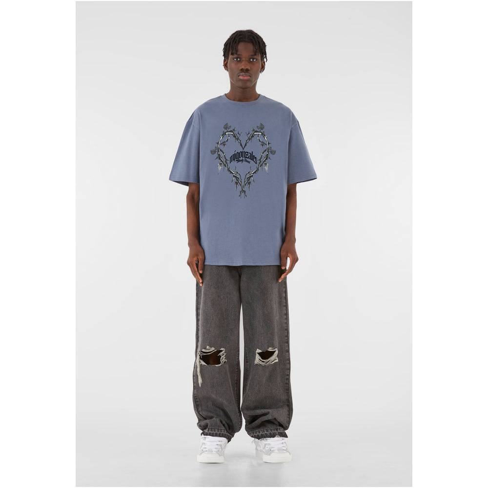 MJ Gonzales Heavy Oversized Tee – Heart of Thornes Riesige Rabatte