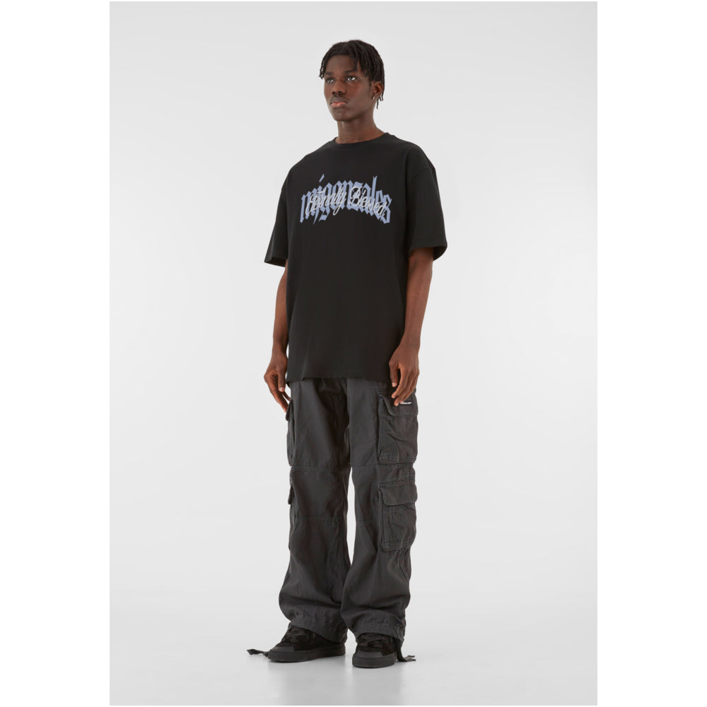 MJ Gonzales Heavy Oversized Tee – Eternally Blessed Logo Clearance-Verkauf
