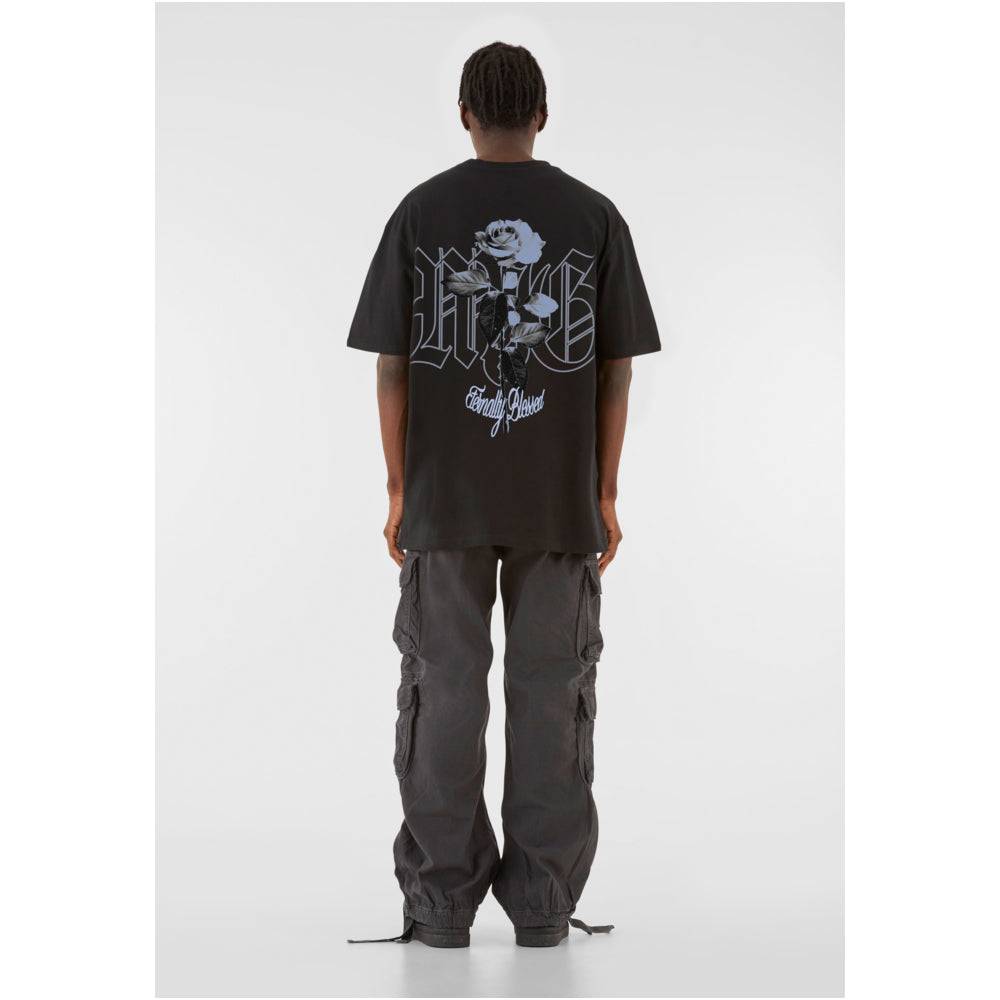 MJ Gonzales Heavy Oversized Tee – Eternal Rose black Kostenloser Versand international