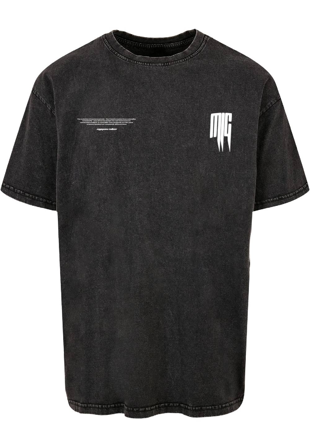 MJ Gonzales METAMORPHOSE V.2 Acid Washed Heavy Oversized Tee im Angebot
