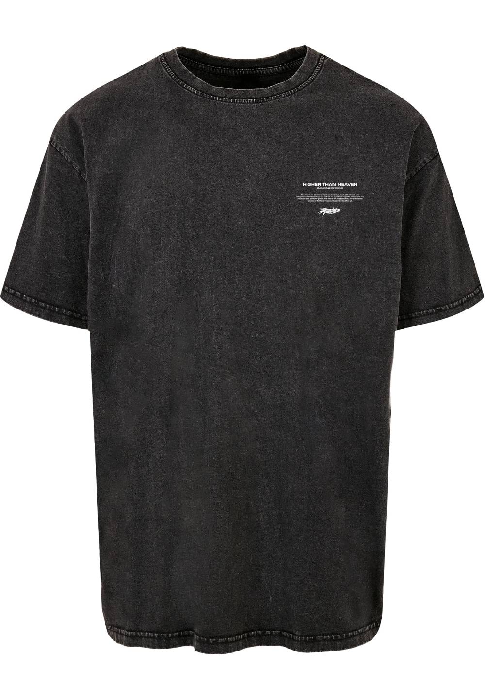 MJ Gonzales HIGHER THAN HEAVEN V.2 Acid Washed Heavy Oversize Tee Günstiger Verkauf