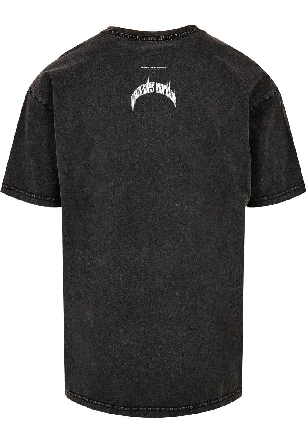 MJ Gonzales HIGHER THAN HEAVEN V.1 Acid Washed Heavy Oversize Tee Fabrikverkauf