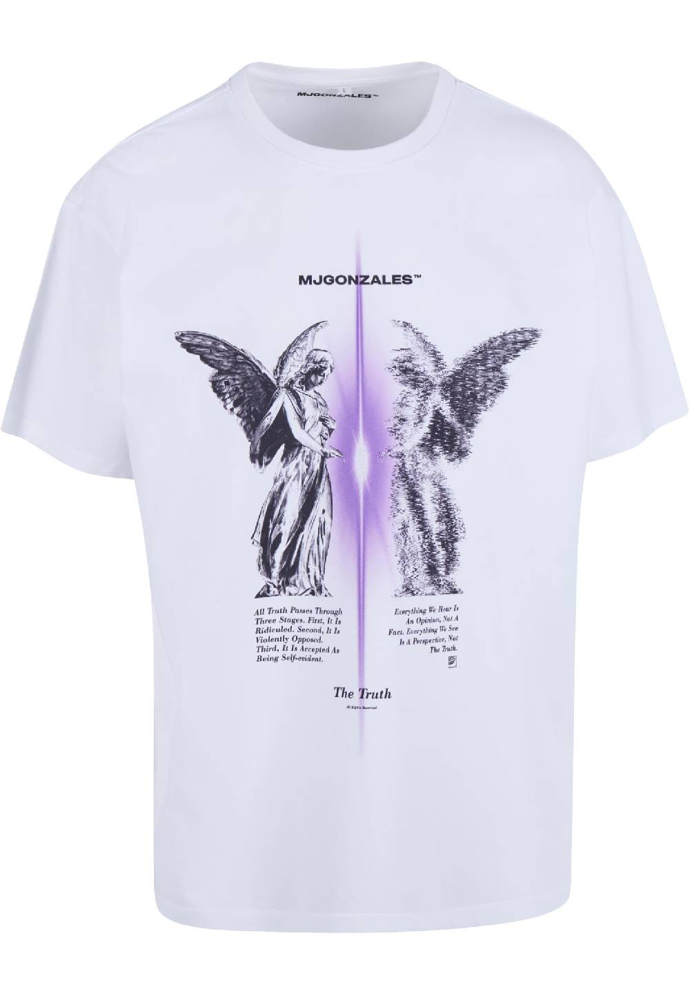 MJ Gonzales THE TRUTH V.1 Heavy Oversized Tee 2.0 Großer Ausverkauf