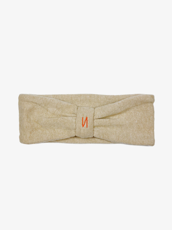 Nonoi Studio STIRNBAND "ZUGSPITZE" BEIGE // KASCHMIR JETZT KAUFEN